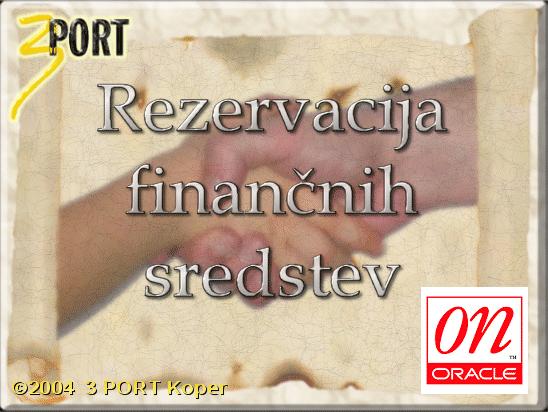 POGO - Vodenje pogodb in rezervacija finančnih sredstev